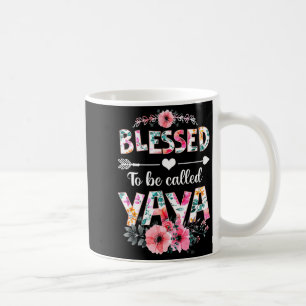 Blessed to be called yaya shirt funny yaya mother' coffee mug