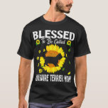 Blessed To Be Called Yorkshire Terrier Mom Flower T-Shirt<br><div class="desc">Blessed To Be Called Yorkshire Terrier Mom Flower</div>