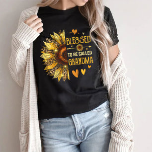 Blessed To Be Grandma T-Shirt - Gift For Grandma