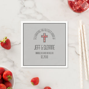 Blessed Union Wedding Napkins