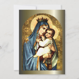 Blessed Virgin Mary and Infant Child Jesus