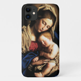 Blessed Virgin Mary and Infant Child Jesus iPhone 11 Case