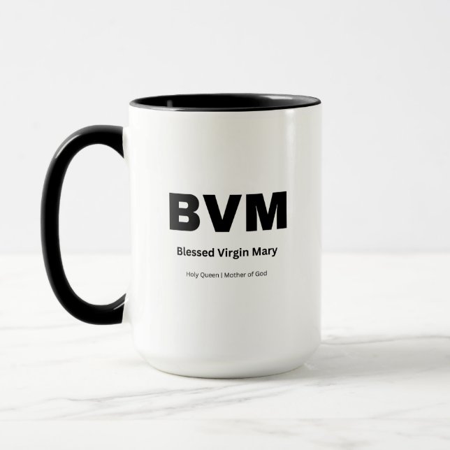 Blessed Virgin Mary (BVM) Mug (Left)