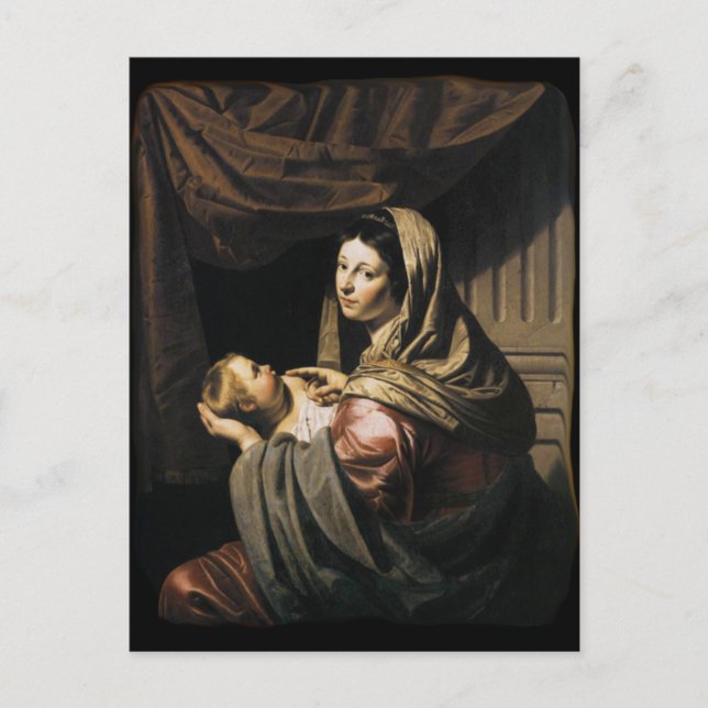 Blessed Virgin Mary Infant Child Jesus - Bijlert Postcard (Front)