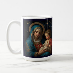 Blessed Virgin Mary & Jesus Nativity Christmas Coffee Mug