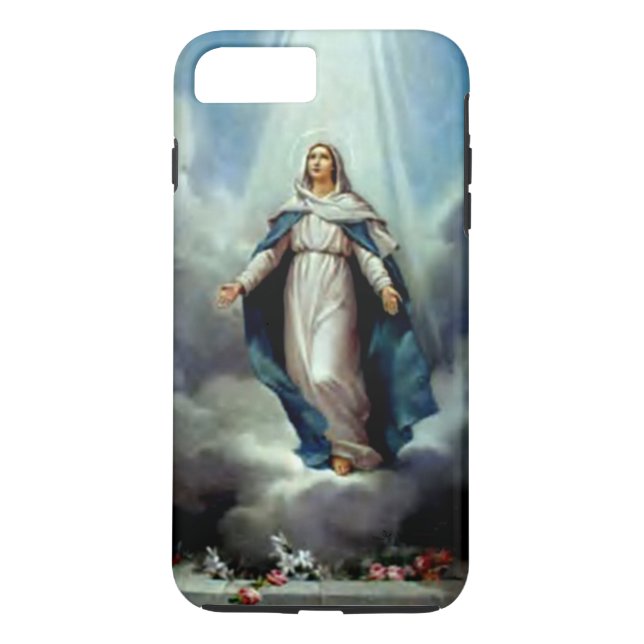 Blessed Virgin Mary  - Light Shine Upon You Case-Mate iPhone Case (Back)