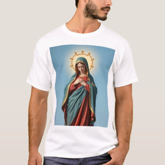 Blessed Virgin Mary Men's Tee Shirt