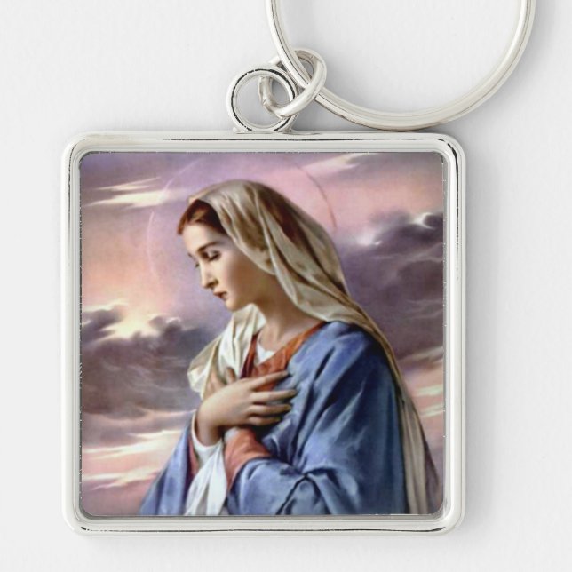 Blessed Virgin Mary - Mother of God Keychain (Front)