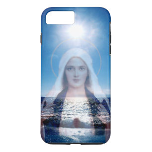Blessed Virgin Mary Over Water Case-Mate iPhone Case