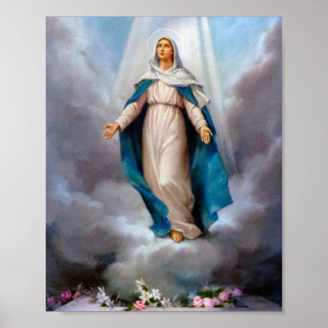Blessed Virgin Mary Poster (Front)