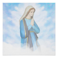 Blessed Virgin Mary Poster
