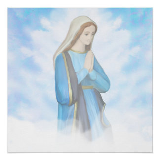 Blessed Virgin Mary Poster