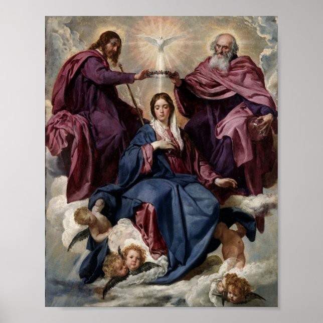 Blessed Virgin Mary Poster (Front)