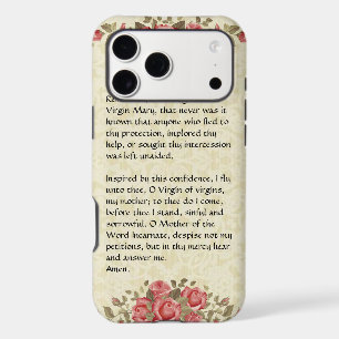 Blessed Virgin Mary Prayer Memorare Roses