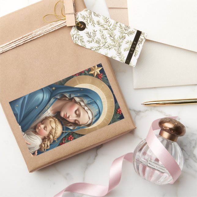 Blessed Virgin Mary Traditional Catholic Sticker (Gifting)
