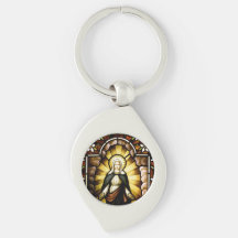 Blessed Virgin Mary with a Halo of Stars