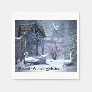 Blessed Winter Solstice Napkins