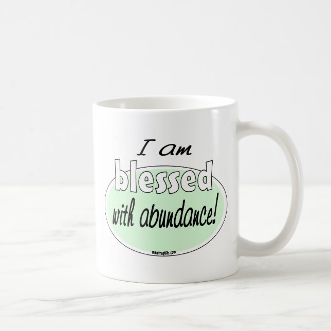 Blessed with Abundance Mug (Right)