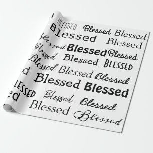 Blessed Wrapping Papper Wrapping Paper