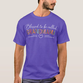 Blessedo Be Called Grandmama Grandma Grandmama Gra T-Shirt