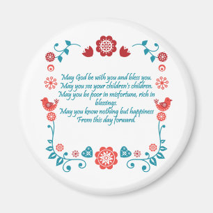 Blessing 8 magnet