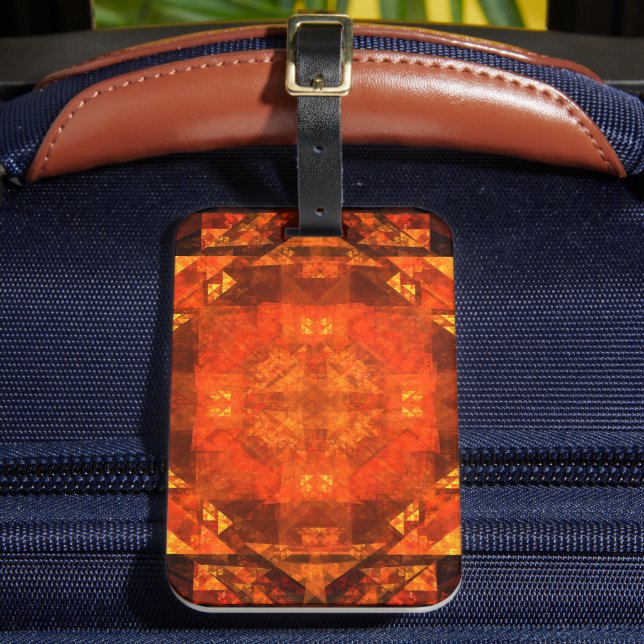 Blessing Abstract Art Luggage Tag (Front Insitu 2)