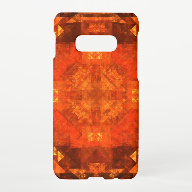 Blessing Abstract Art Matte Samsung Galaxy Case (Back)