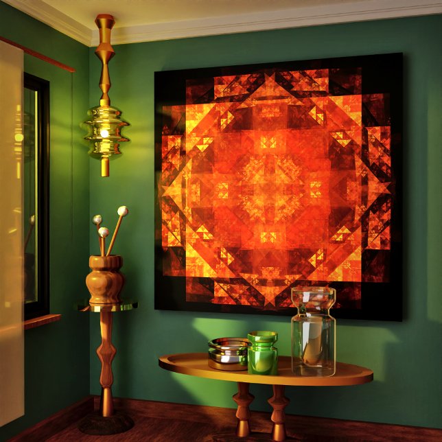 Blessing Abstrait Art Enveloppé toile d'impression (Blessing Abstract Art Wrapped Canvas Print)