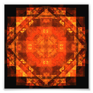 Blessing Abstrait Art Photo Print