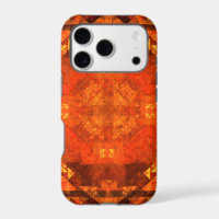 Blessing Fire Mandala Abstract Art Design