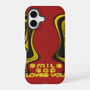 Blessing from Above   God's Love Spiritual Art iPhone 16 Case