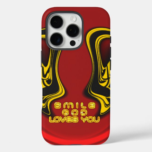 Blessing from Above: God's Love Spiritual Greeting Case-Mate iPhone Case (Back)