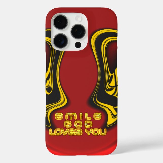Blessing from Above: God's Love Spiritual Greeting Case-Mate iPhone Case (Back)