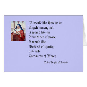 Blessing From Saint Brigid