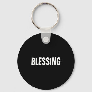 Blessing In Disguise Funny Halloween Costume Idea  Keychain