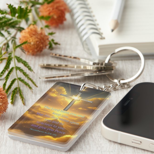 Blessing Keychain (Front Right)