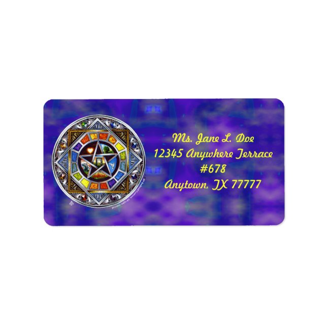Blessing of Elements Address Label (Front)