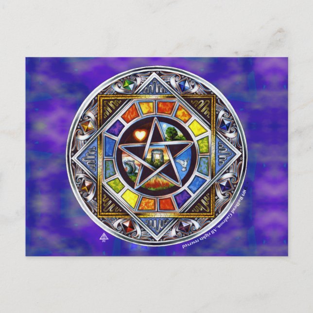Blessing of Elements Postcard (Front)