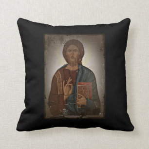 Blessing of Jesus Throw Pillow
