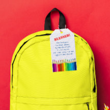 Blessing of the Backpacks Coloured Pencils Church