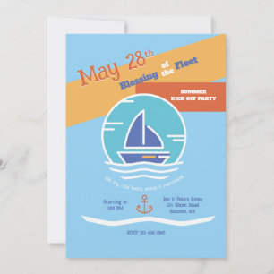 Blessing of the Fleet Party Invitation