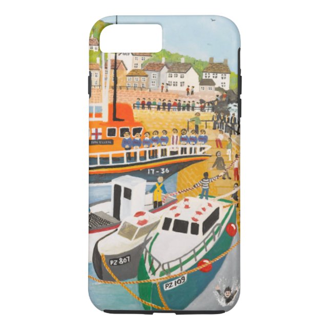 Blessing of the Lifeboat at Mousehole Case-Mate iPhone Case (Back)