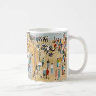 Blessing of the Lifeboat at Mousehole Coffee Mug