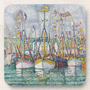 Blessing of the Tuna Fleet at Groix, 1923 Coaster