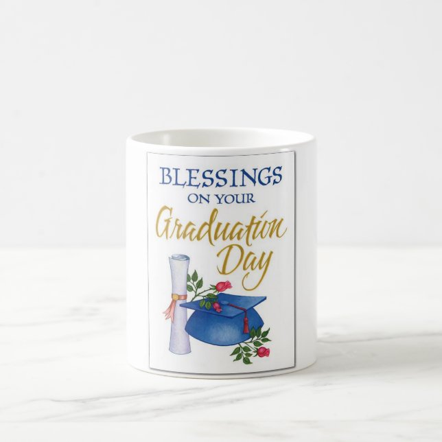 blessing on your graduation day coffee mug (Center)