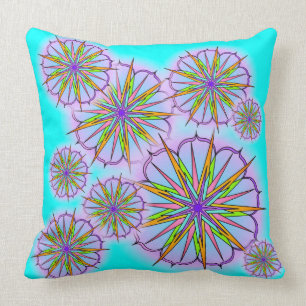 Blessing Stars Throw Pillow