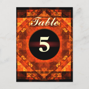 Blessing Table Number Postcard