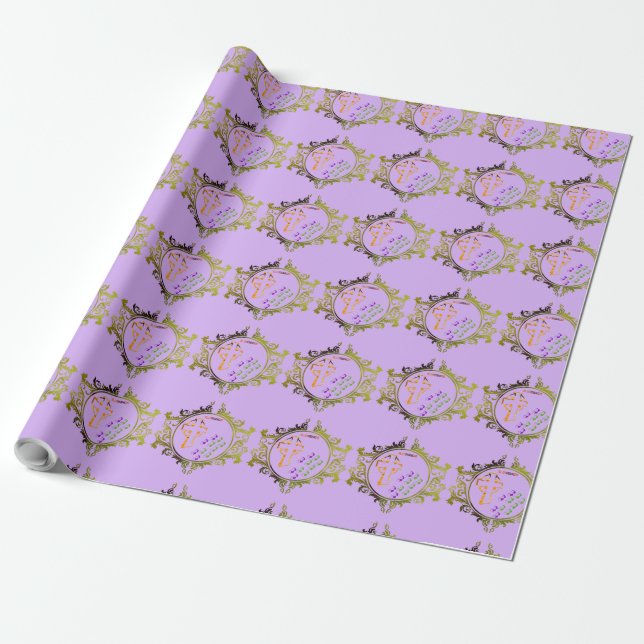 blessing wrapping paper (Unrolled)