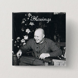 Blessings 2 Inch Square Button