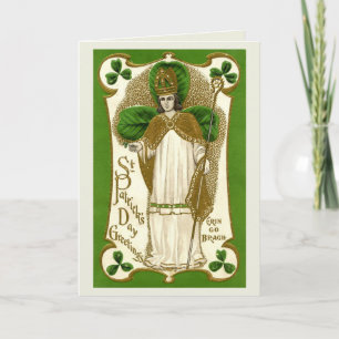 Blessings on St Patrick's Day - Card